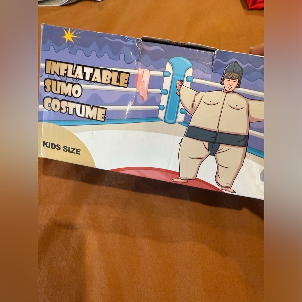 Inflatable Sumo Costume for Kids